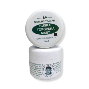 Topovska Mast 'Sibirski Travar' za Psorijazu i Ekceme