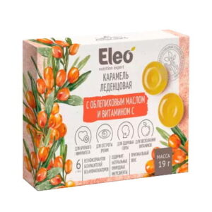 Tvrde Bombone s Uljem Pasjeg Trna i Vitaminom C 'Eleo'